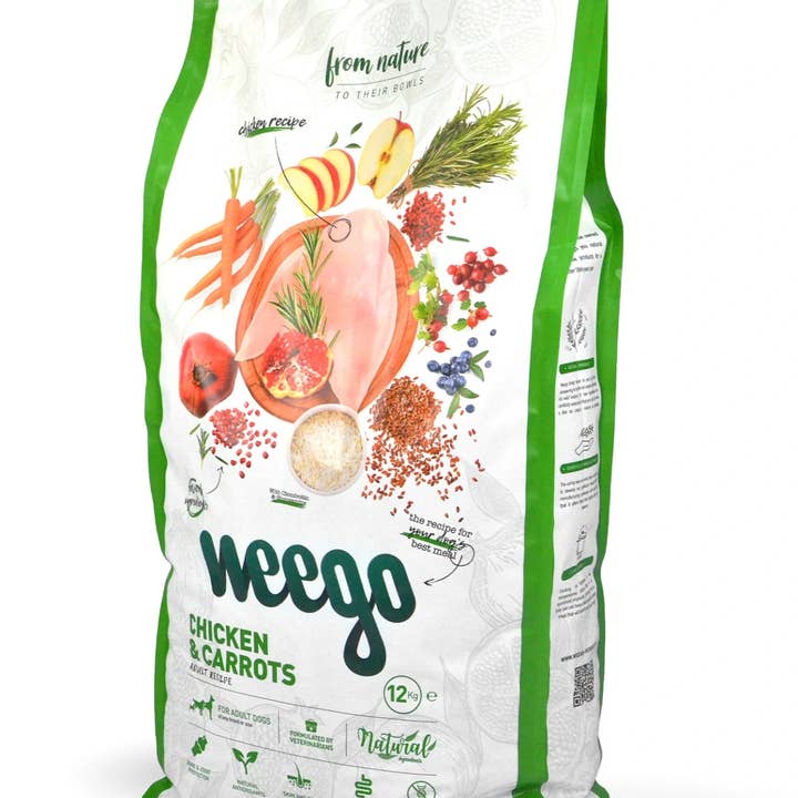 Weego hondenvoer Kip & Wortelen