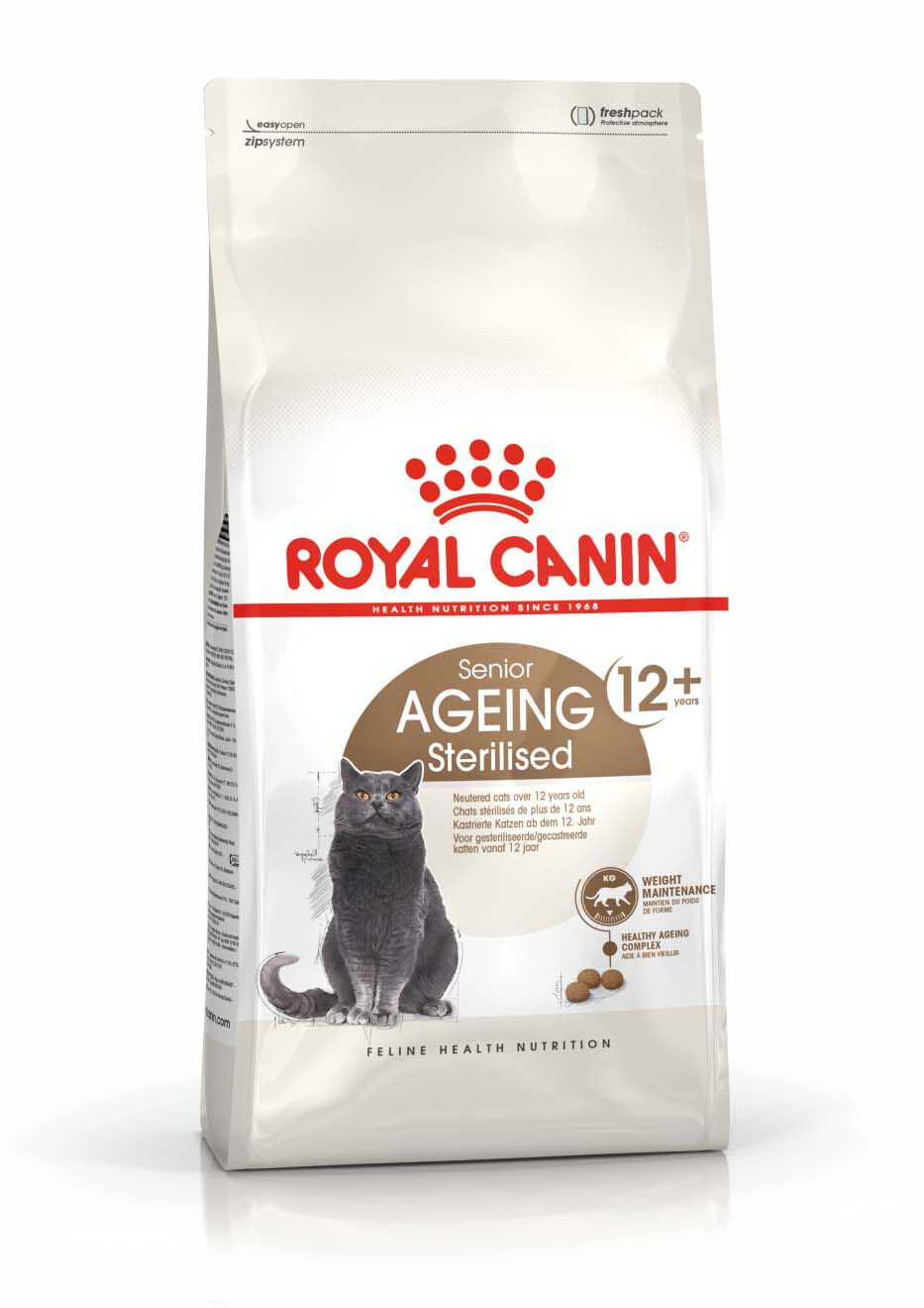 Royal Canin Ageing Sterilised 12+ - Kattenvoer - 0.4 Kilogram - Gevogelte