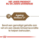 Royal Canin Ageing Sterilised 12+ - Kattenvoer - 4 Kilogram - Gevogelte