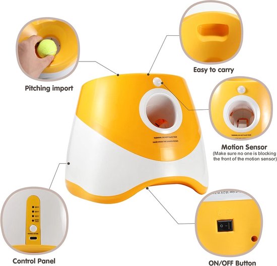 HappiTail™ Automatische Ballenwerper