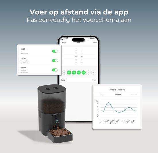 HappiTail™ Automatische Voerbak