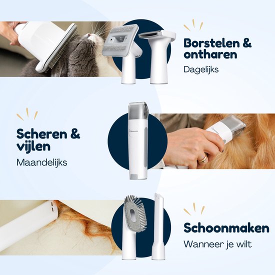 HappiTail™ 2-in-1 Dierentondeuse