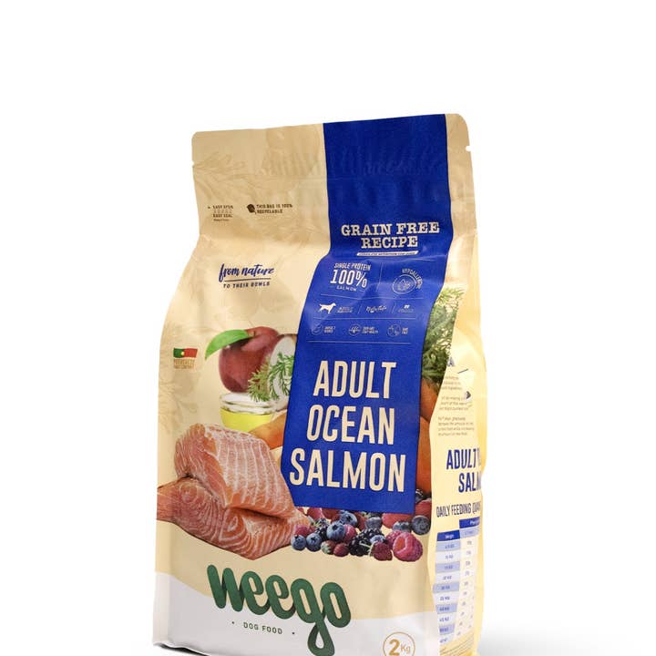 Weego Grain Hondenvoer voor volwassenen Ocean Salmon