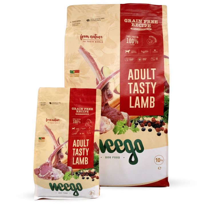 Weego Grain Hondenvoer voor volwassenen Tasty Lamb