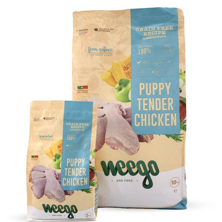Weego Grain Hondenvoer Puppy Tender Chicken