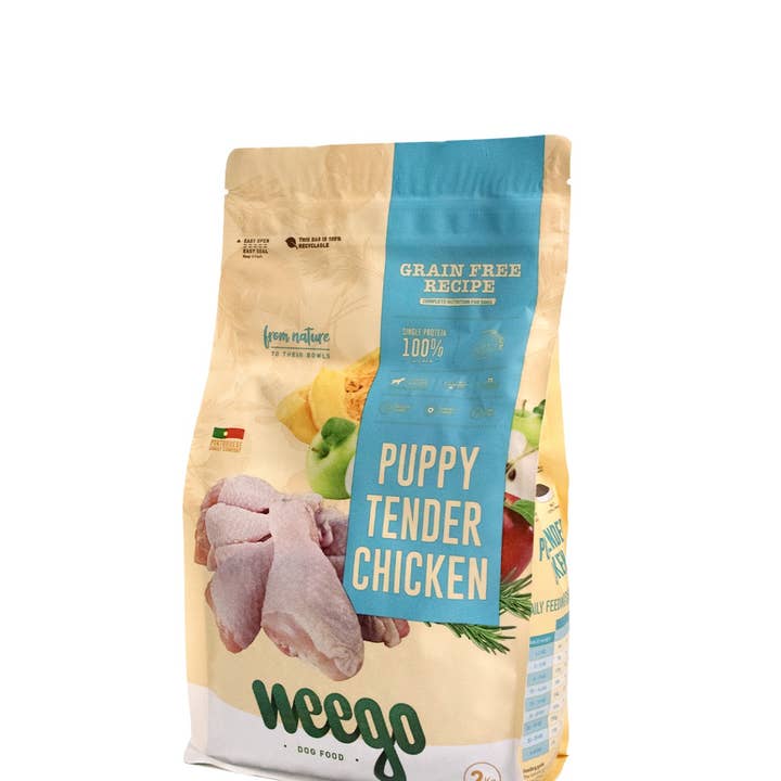 Weego Grain Hondenvoer Puppy Tender Chicken